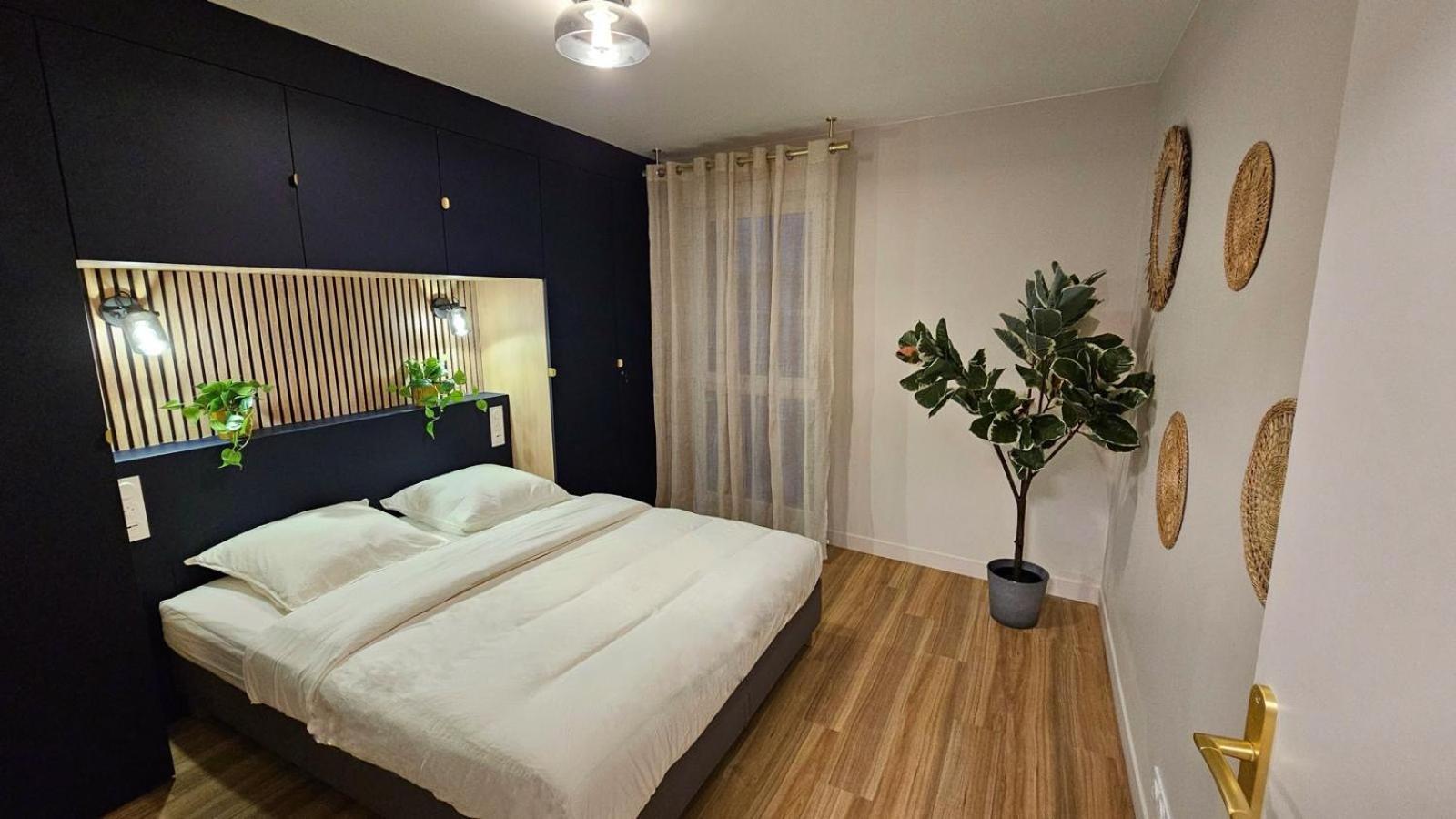 L'Ecrin Bleu Apartment Aubervilliers Bagian luar foto